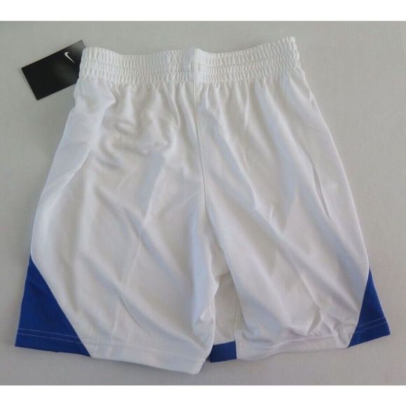 Nike AV2251 108 Women's Sz XS White/Team Royal Blue Basketball Practice Shorts - Picture 2 of 4